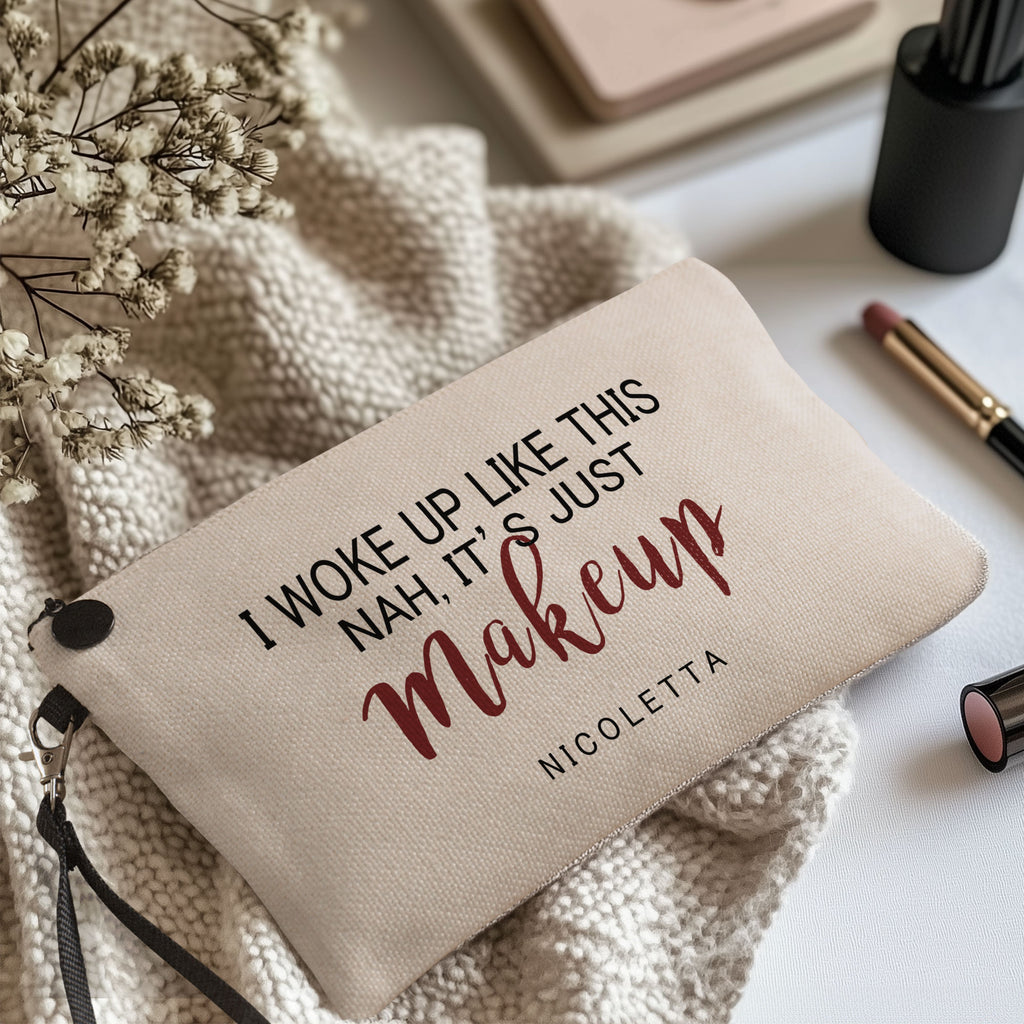 I woke up like this - Make Up Bag