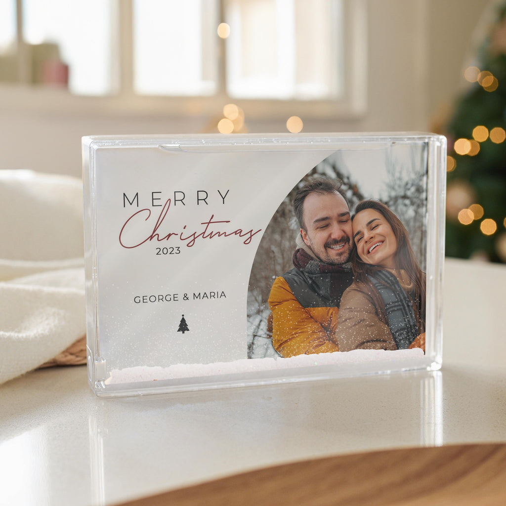 Christmas Couple - Acrylic Photo Block