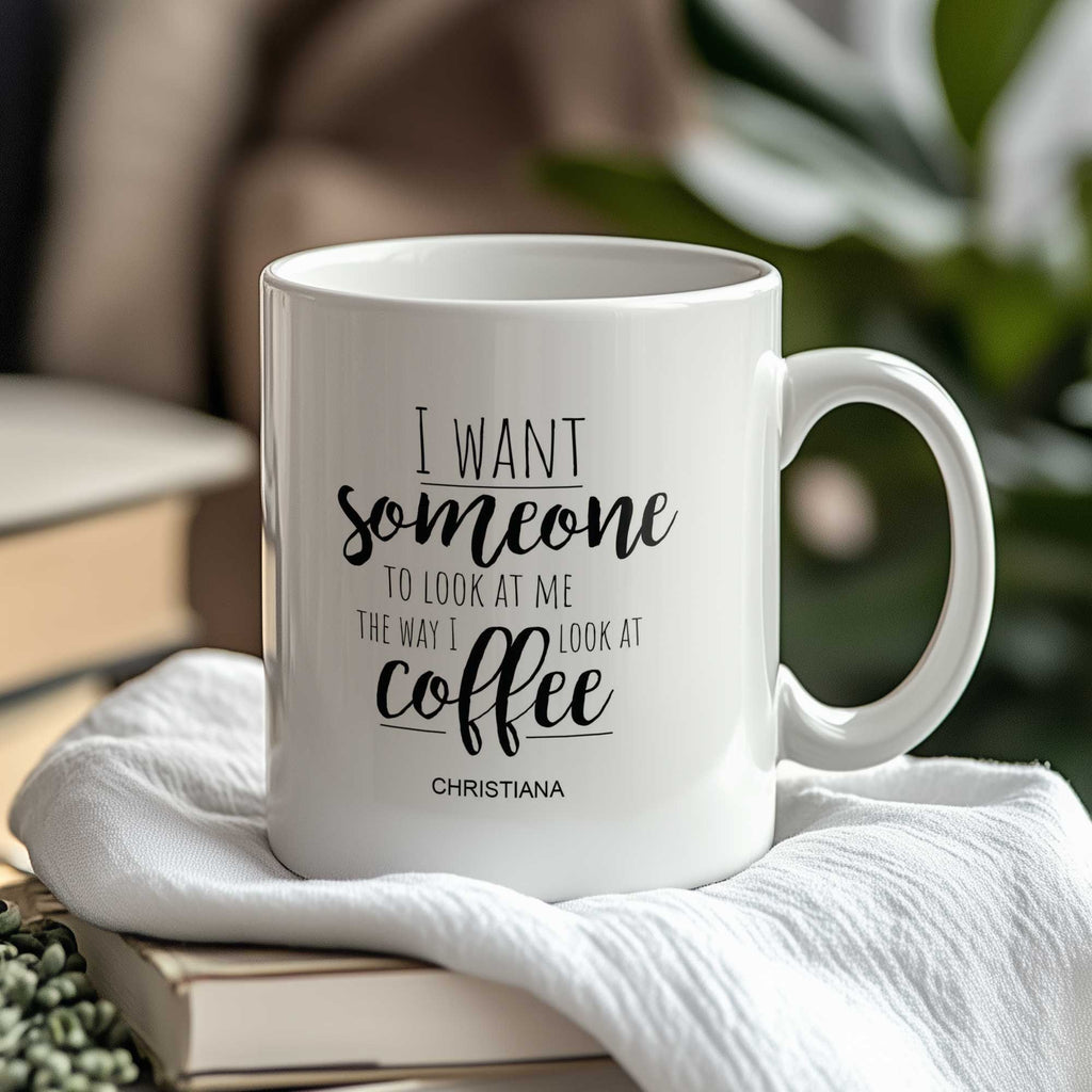 The Way I Look At Coffee - Ceramic Mug 330ml