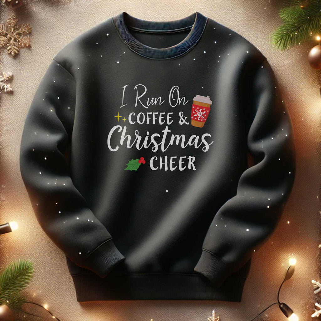 I Run On Christmas Sweatshirt