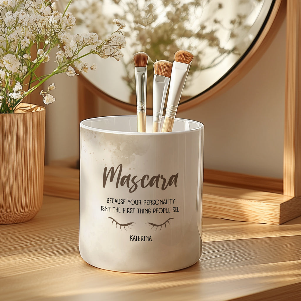 Mascara - Ceramic Make Up Brush Holder