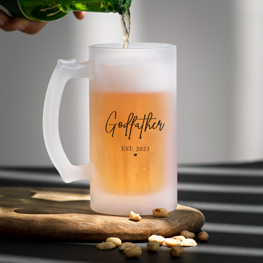 Godfather - Frosted Beer Glass