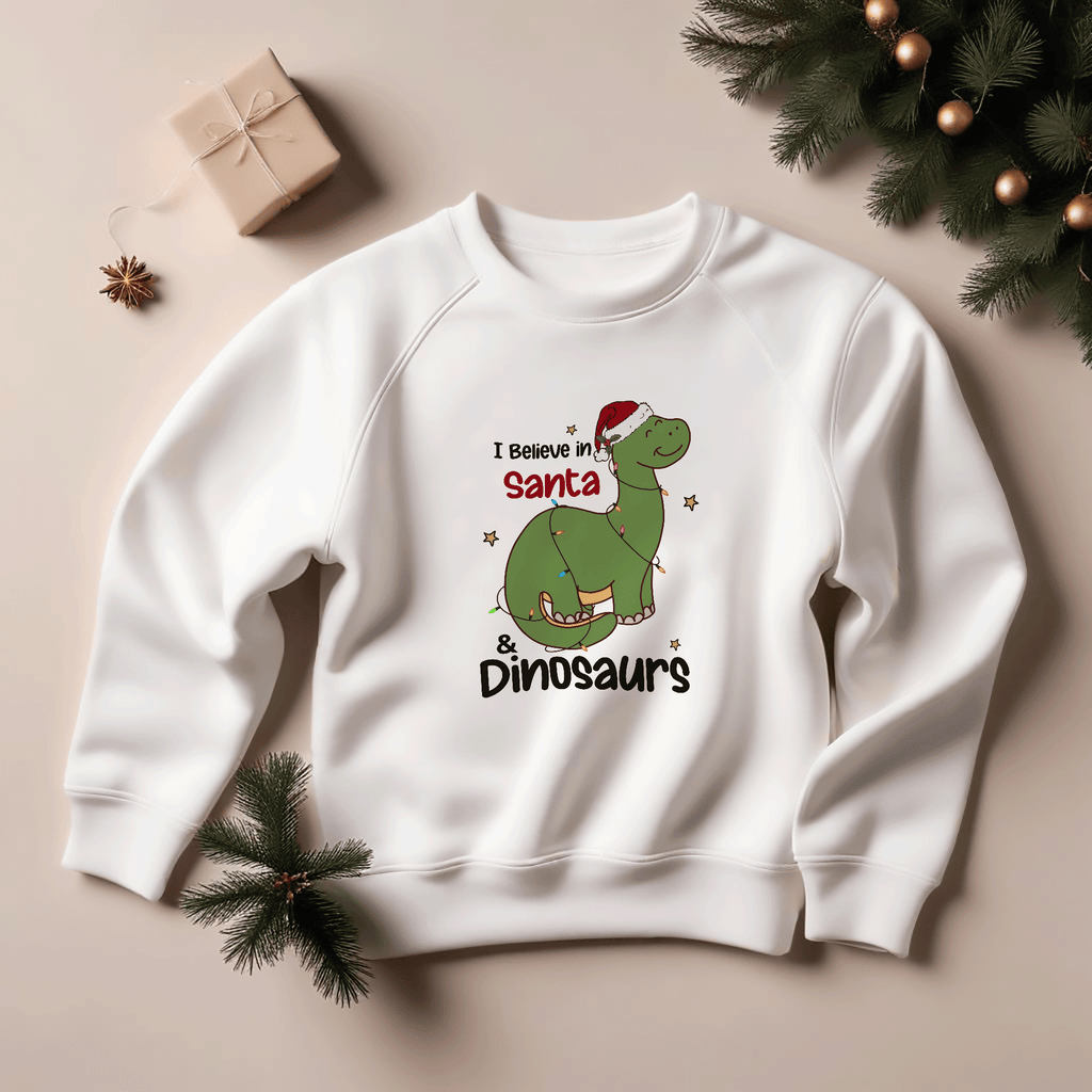 Santa & Dinosaurs Sweatshirt