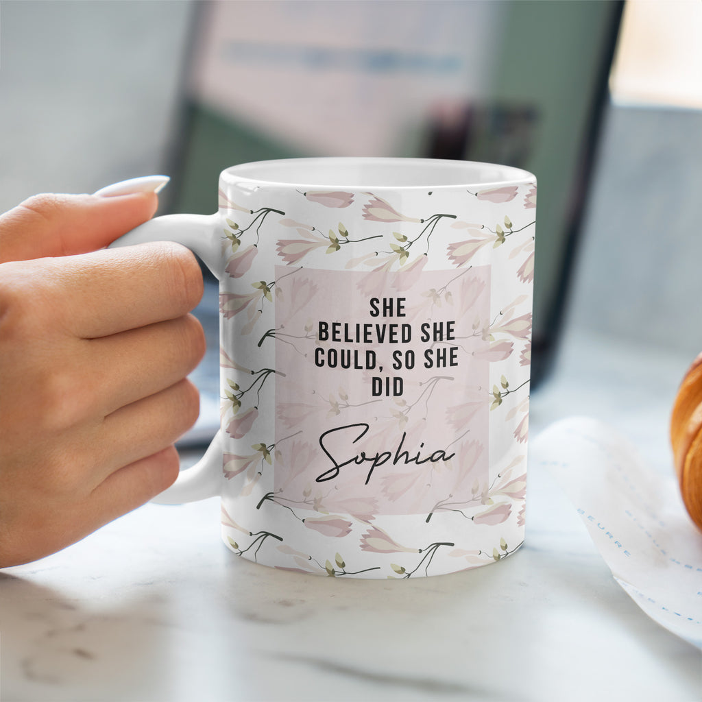 She Believed - Ceramic Mug 330ml