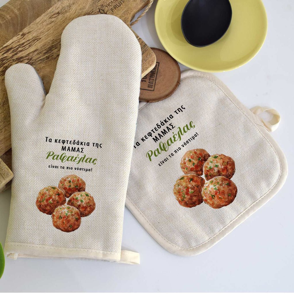 Mama's Meatballs - Oven Mitt & Pot Holder