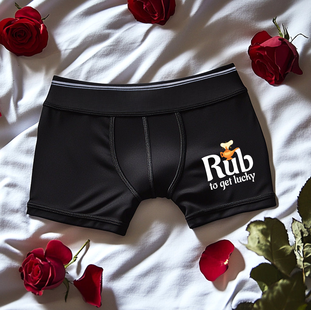 Rub To Get Lucky - Men's Boxer Shorts