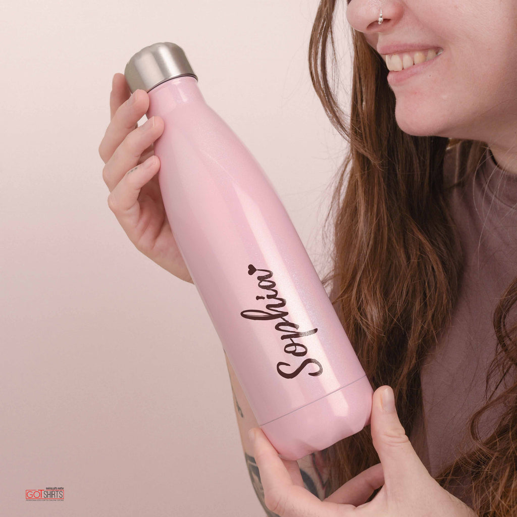 Sparkling Holographic Bowling Bottle