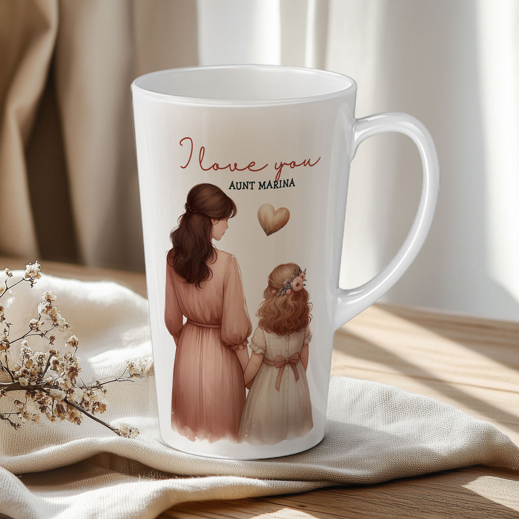 I Love You Aunt - Tall Latte Mug