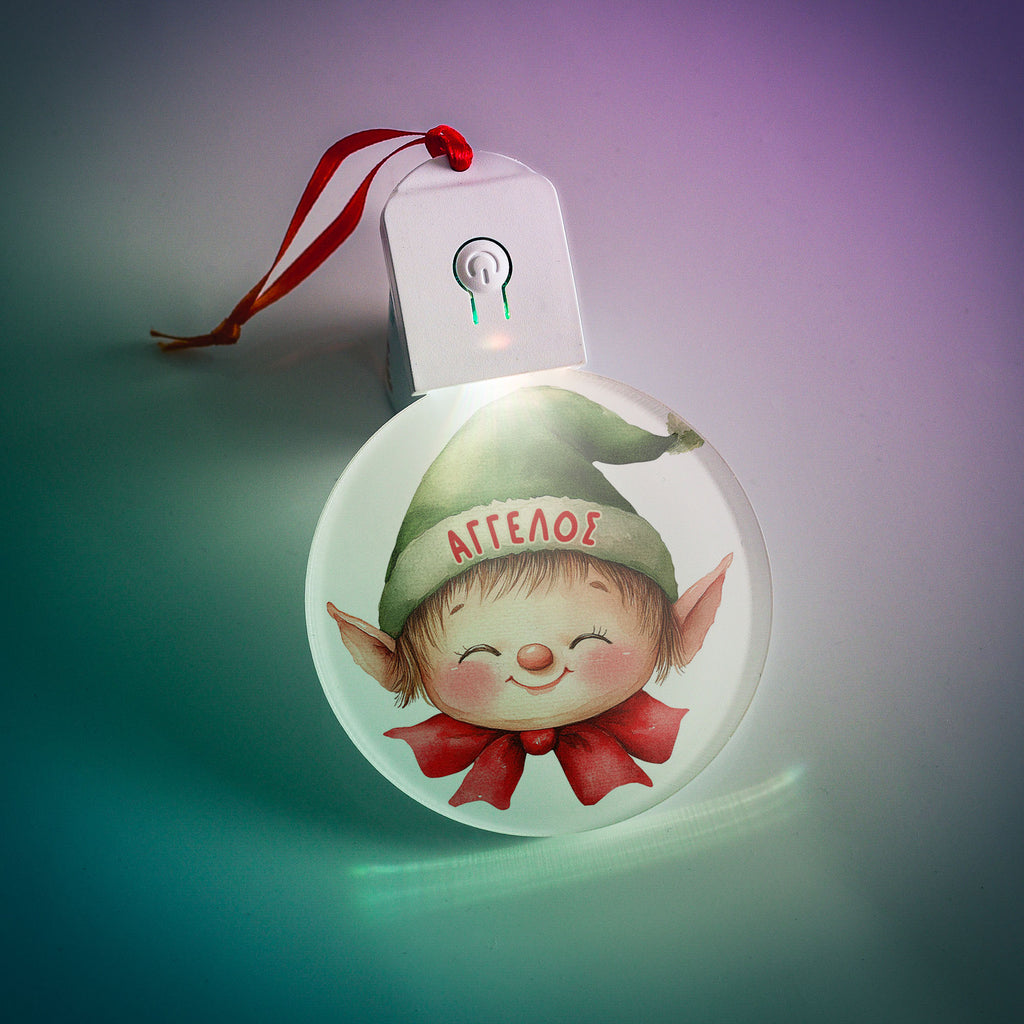 Elf - Led Light Ornament