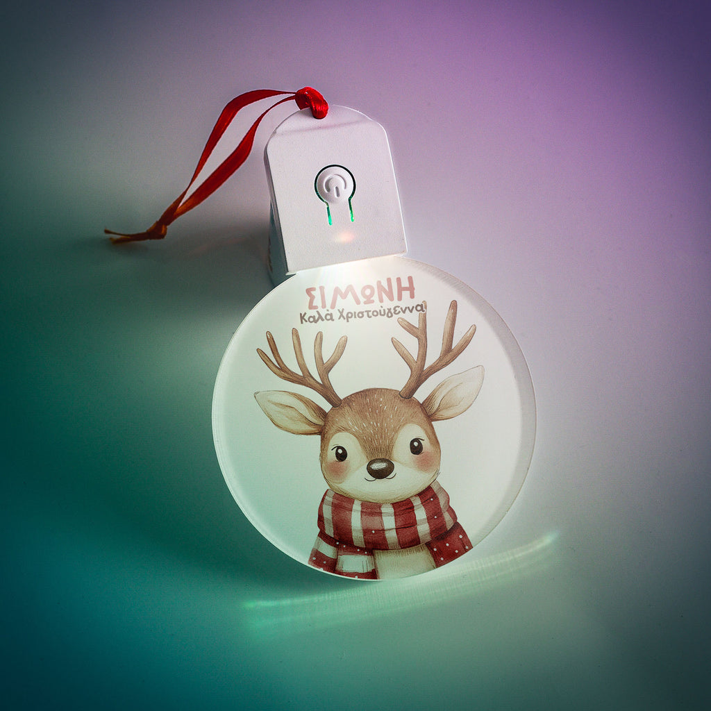 Reindeer - Led Light Ornament