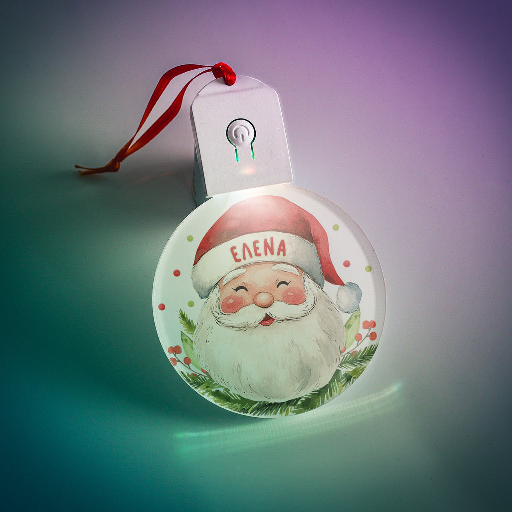 Santa Claus - Led Light Ornament