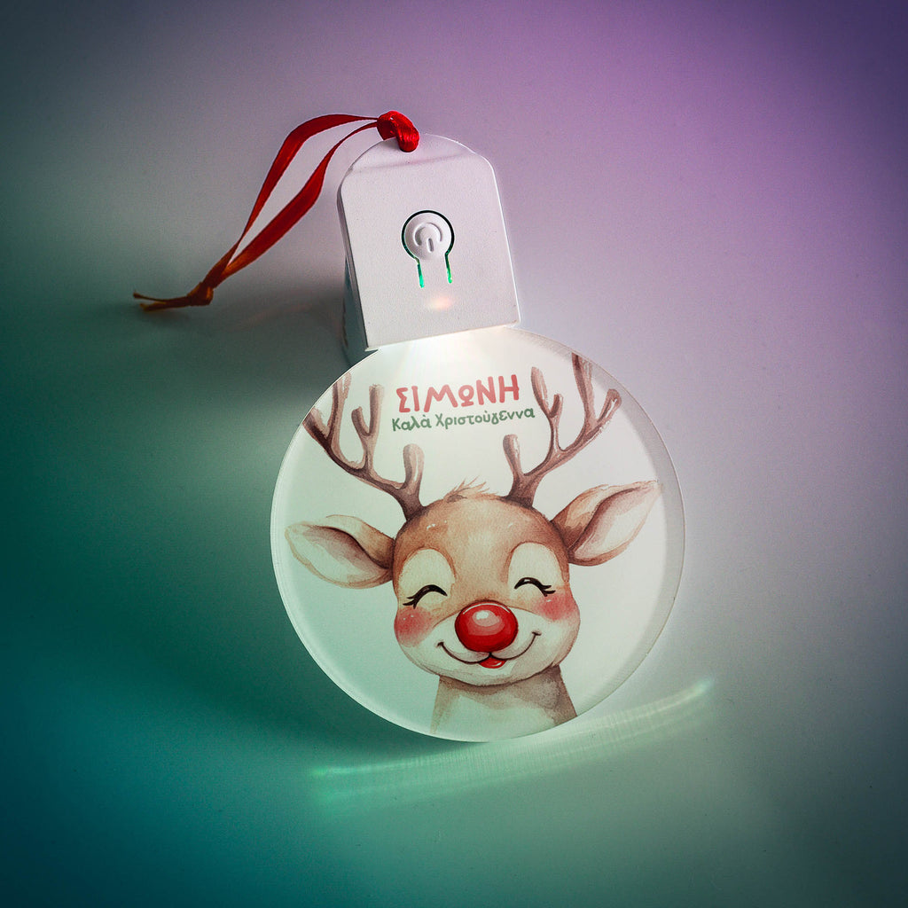 Rudolph - Led Light Ornament