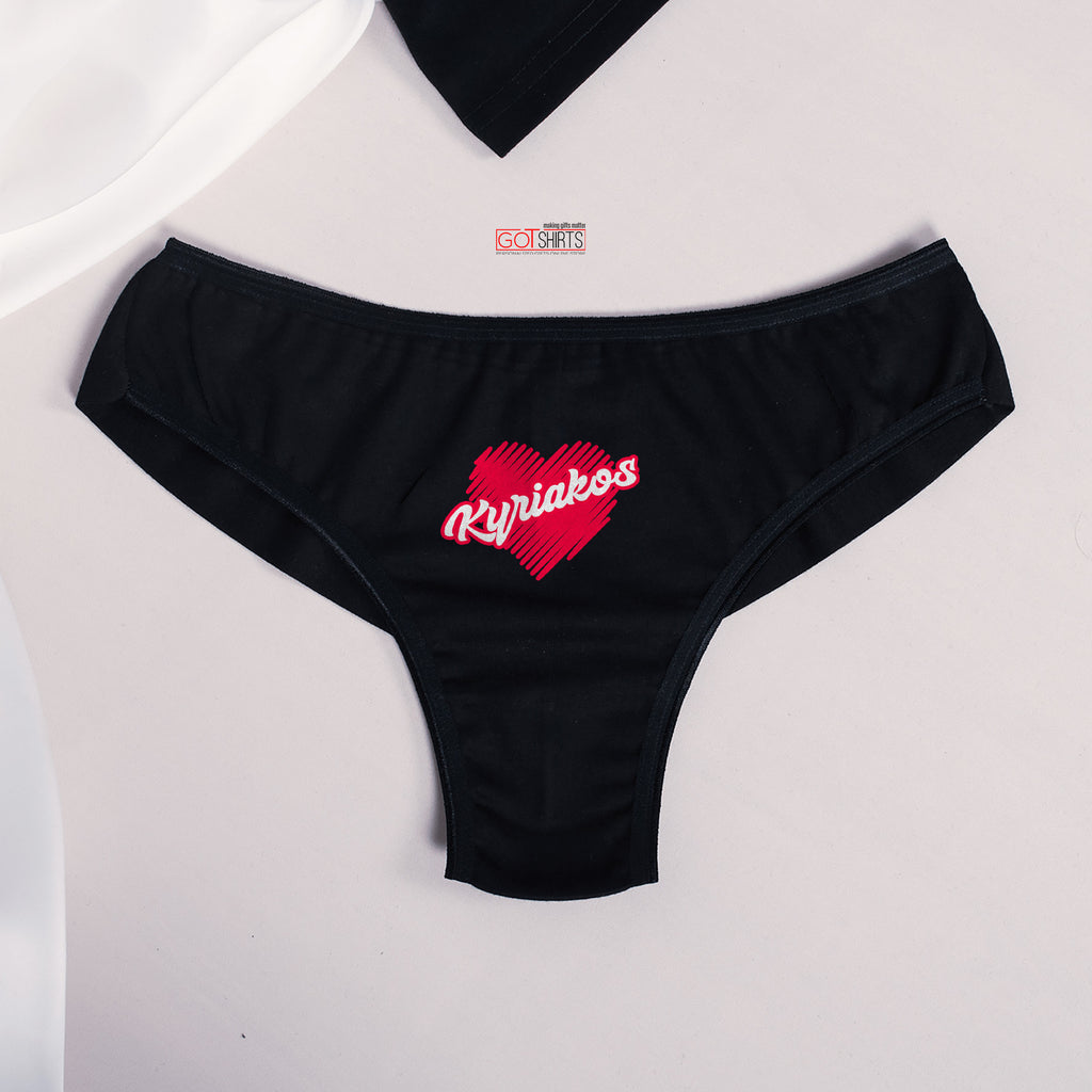 Name & Heart - Women's Underwear