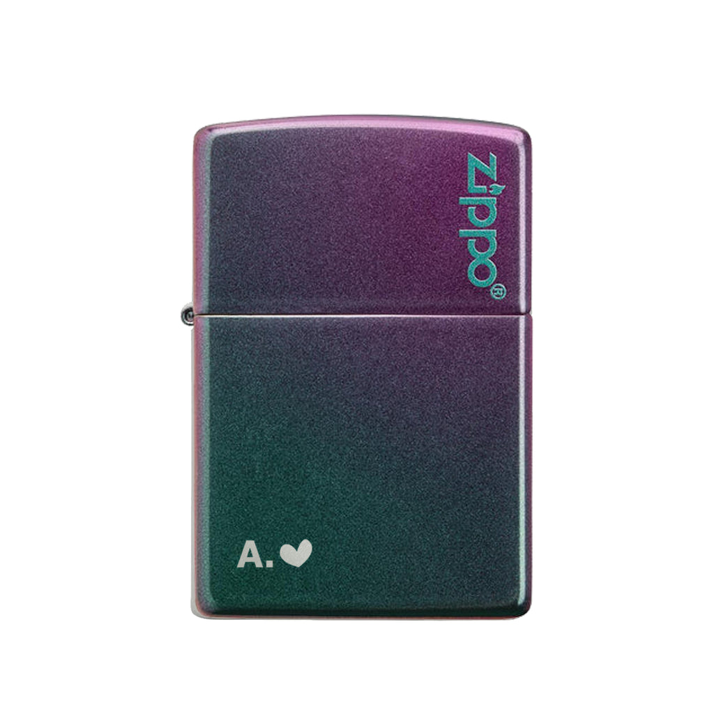 Classic Zippo® Iridescent Lighter (Engraved)