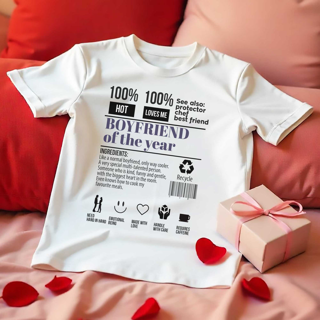 Boyfriend Of The Year - T-Shirt