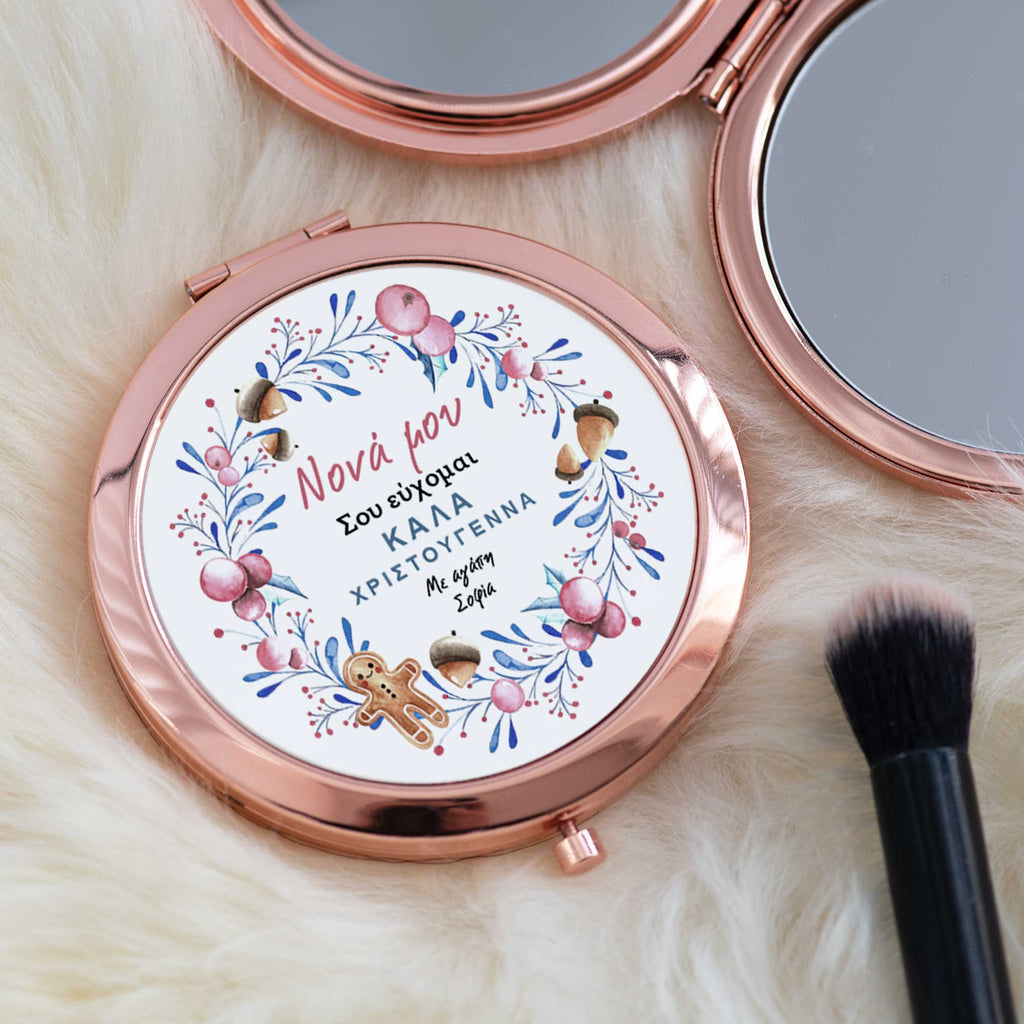 Merry Christmas Godmother - Compact Mirror