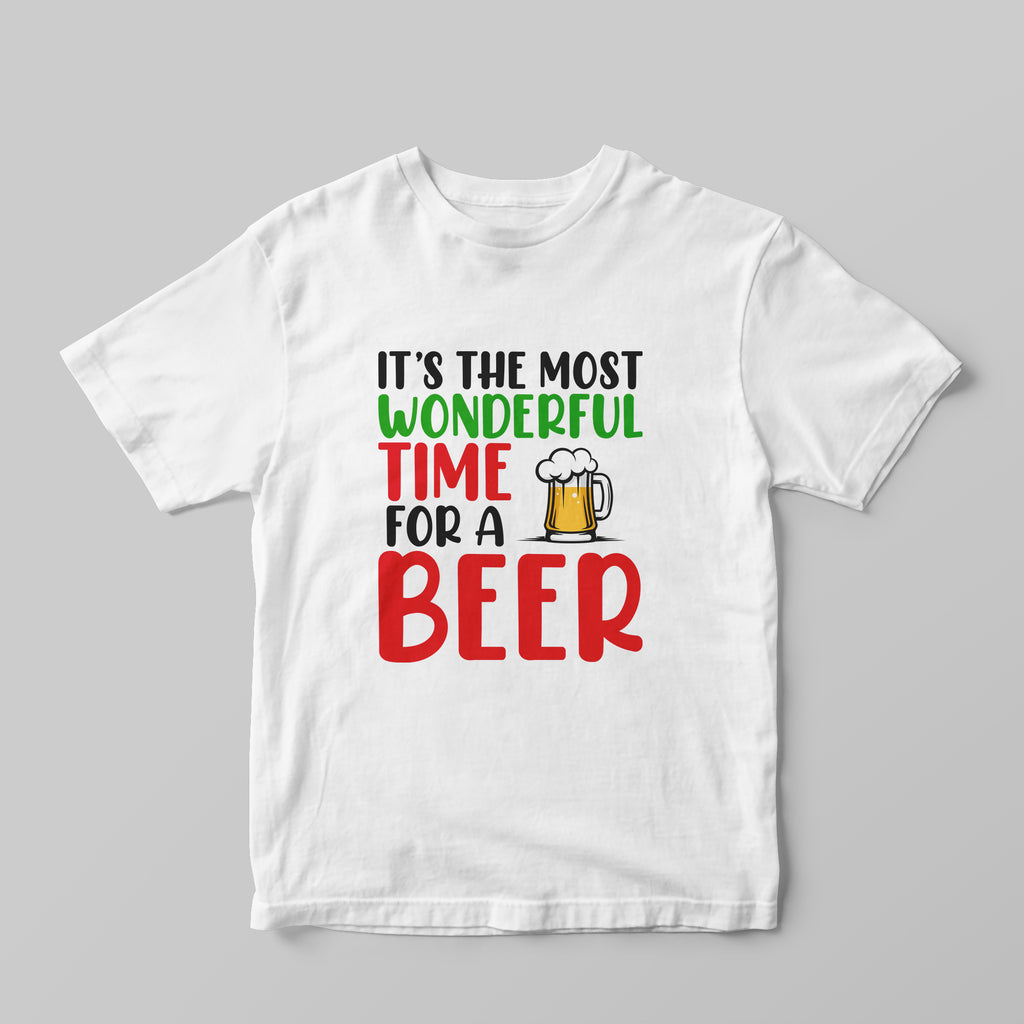 Most Wonderful Time For A Beer - Regular Fit T-shirt