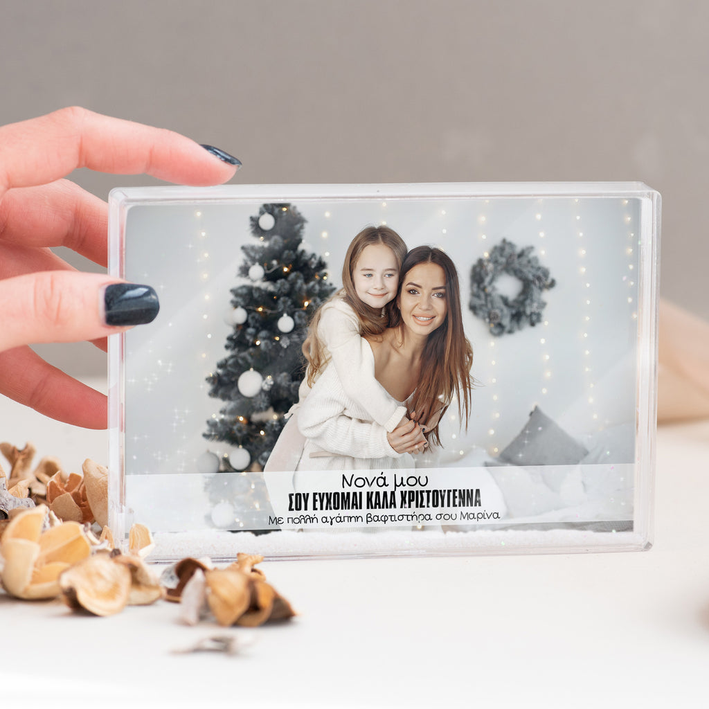 Merry Christmas Godmother - Acrylic Photo Block