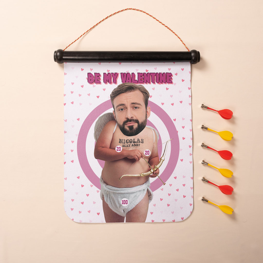 Be My Valentine - Magnetic Dart Board