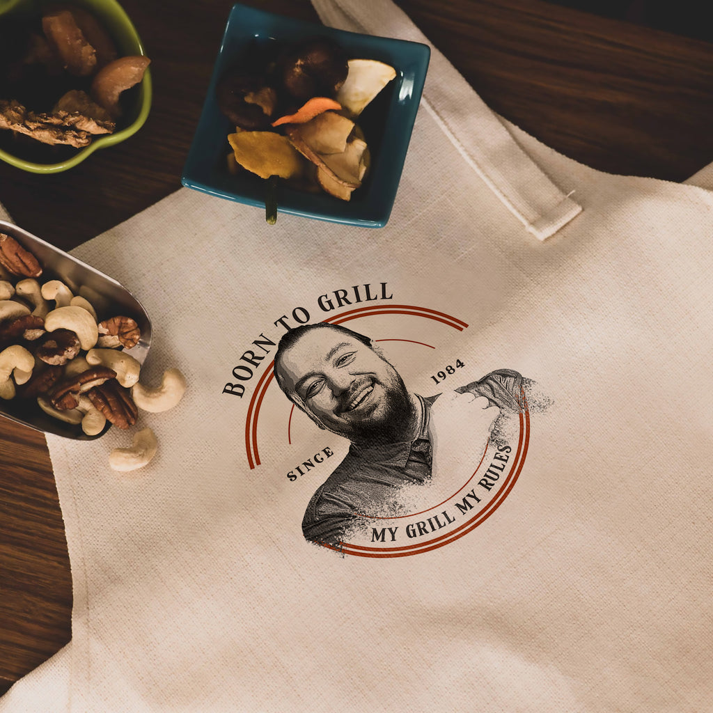 Born To Grill - Cooking Apron