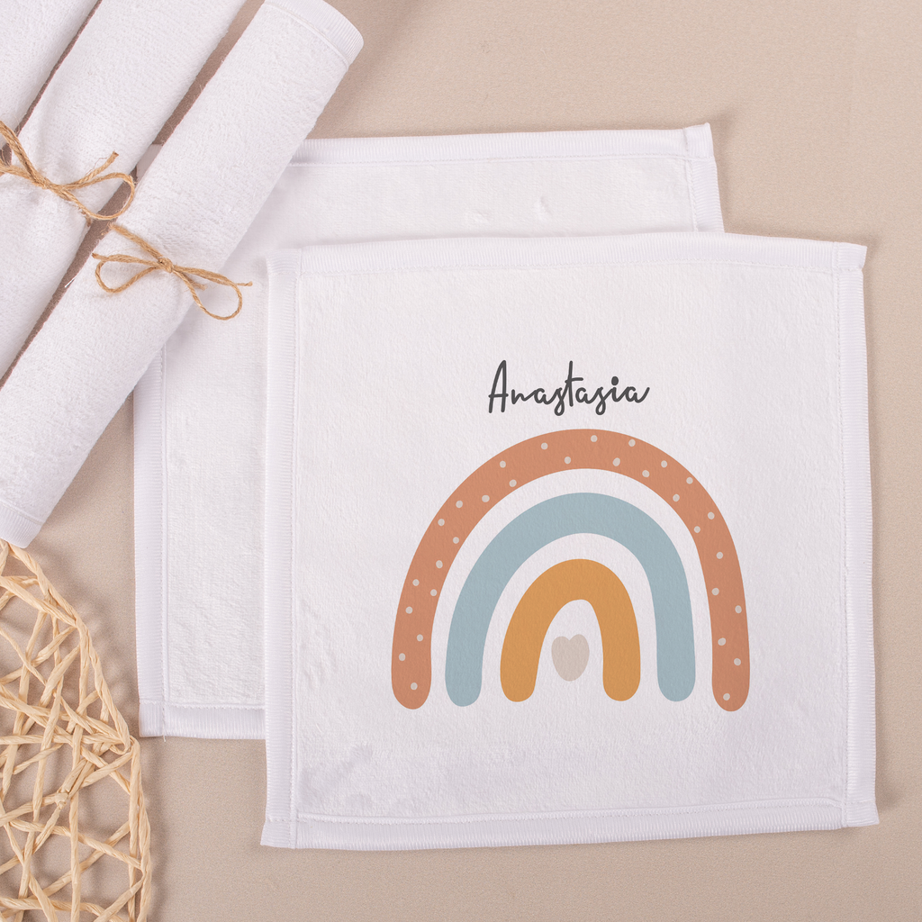 Rainbow - Personalized Hand Towel