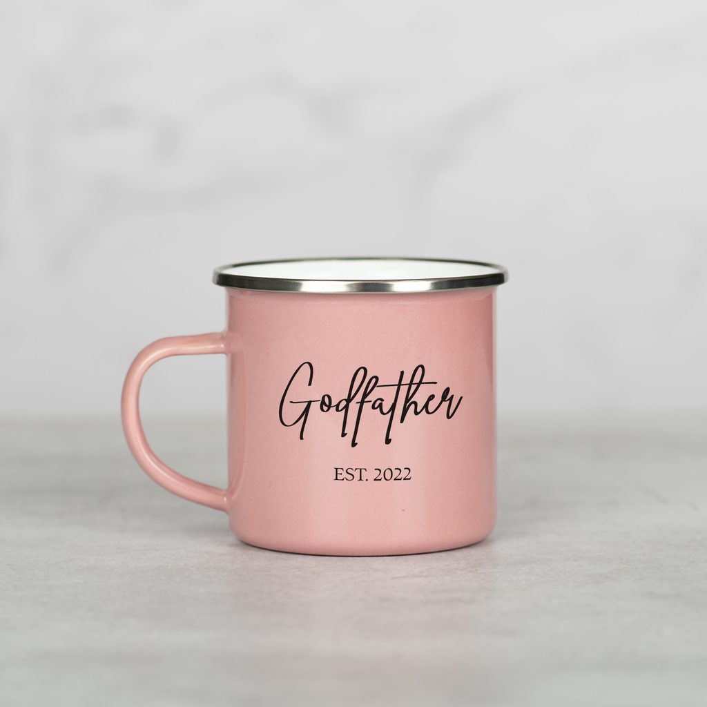 Estimated Godmother - Colored Enamel Stainless Steel Mug